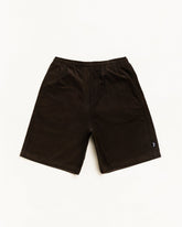 BAGGY TWILL CORD BEACH SHORT