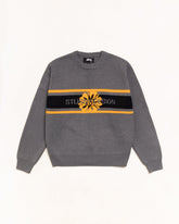 STRIPED HIBISCUS SWEATER