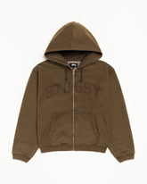 FADED GRAPHIC ZIP HOODIE