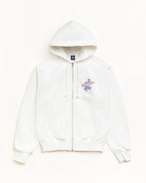 DOT SURF PUFF PRINT ZIP HOODIE
