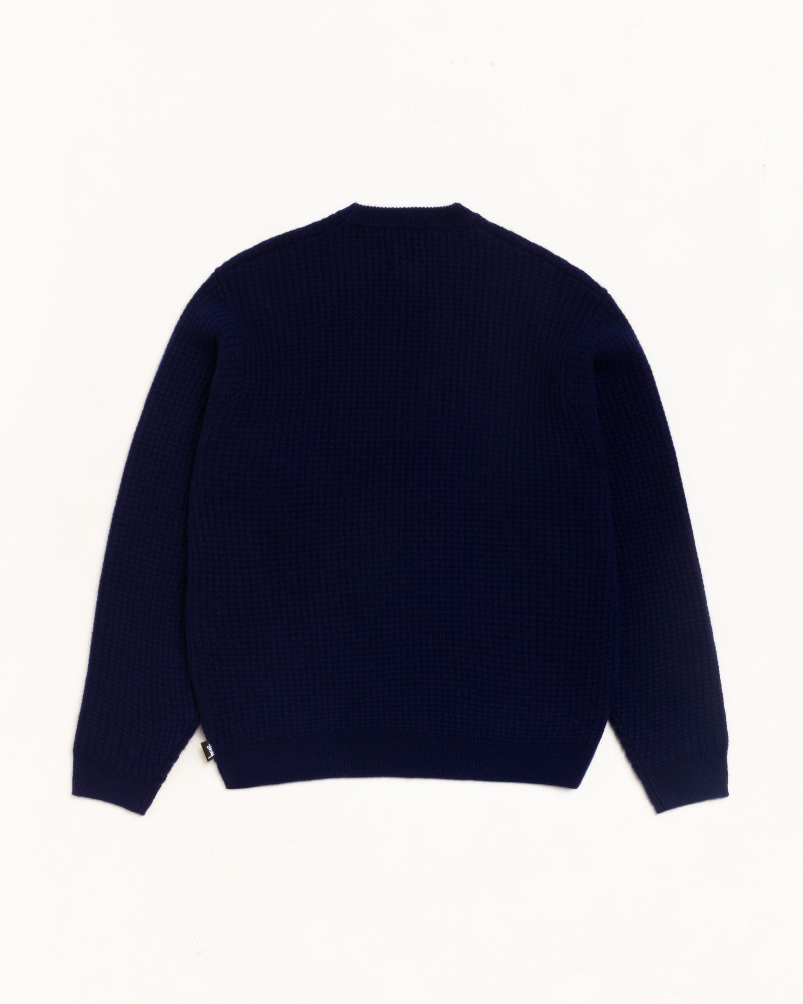 WAFFLE CASHMERE SWEATER