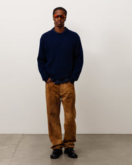 WAFFLE CASHMERE SWEATER