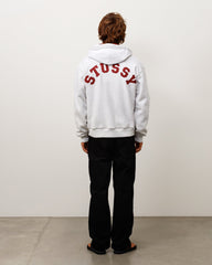DOUBLE FACED ZIP HOODIE