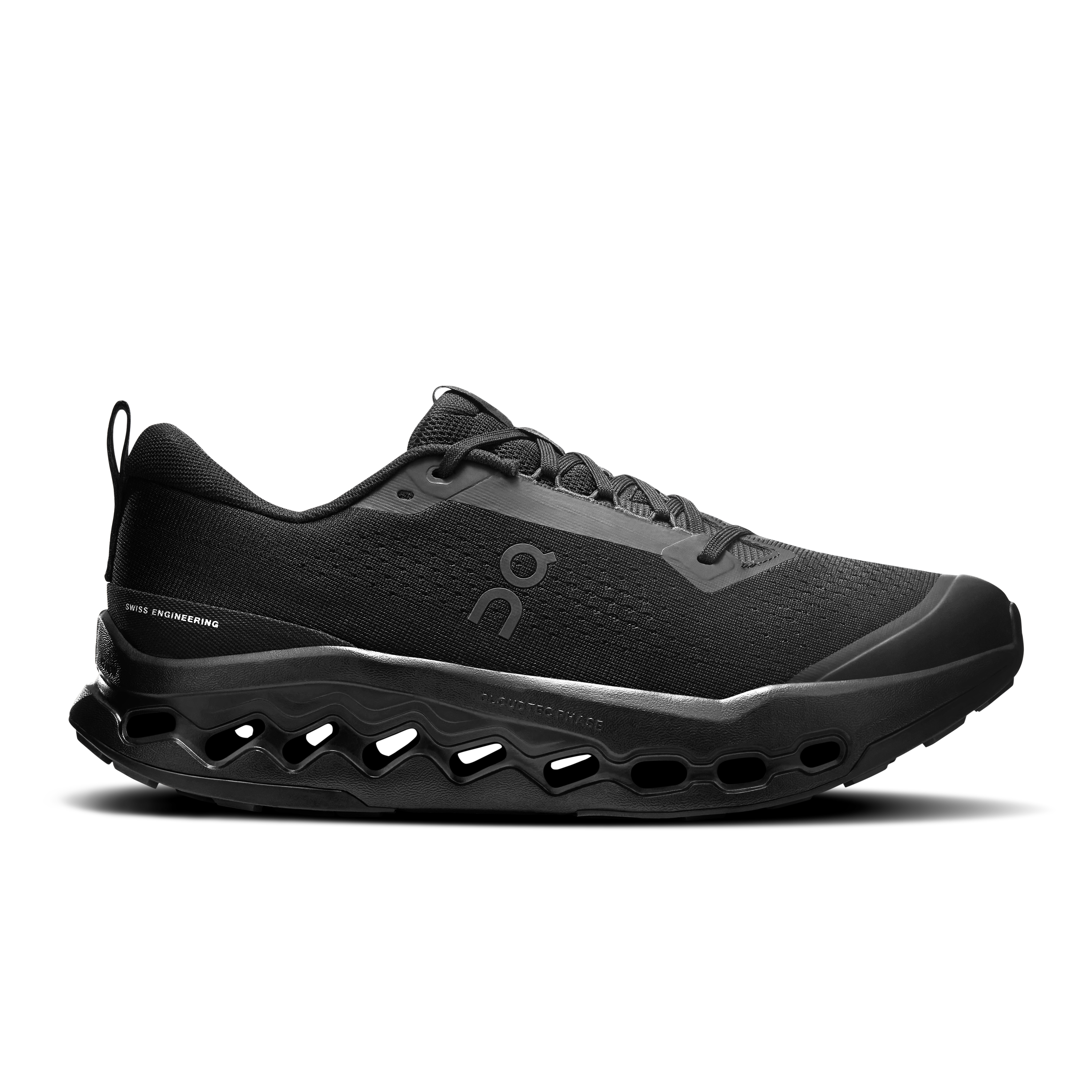 On Running Men's Cloudsurfer Trail 2 Shoes - Black / Eclipse