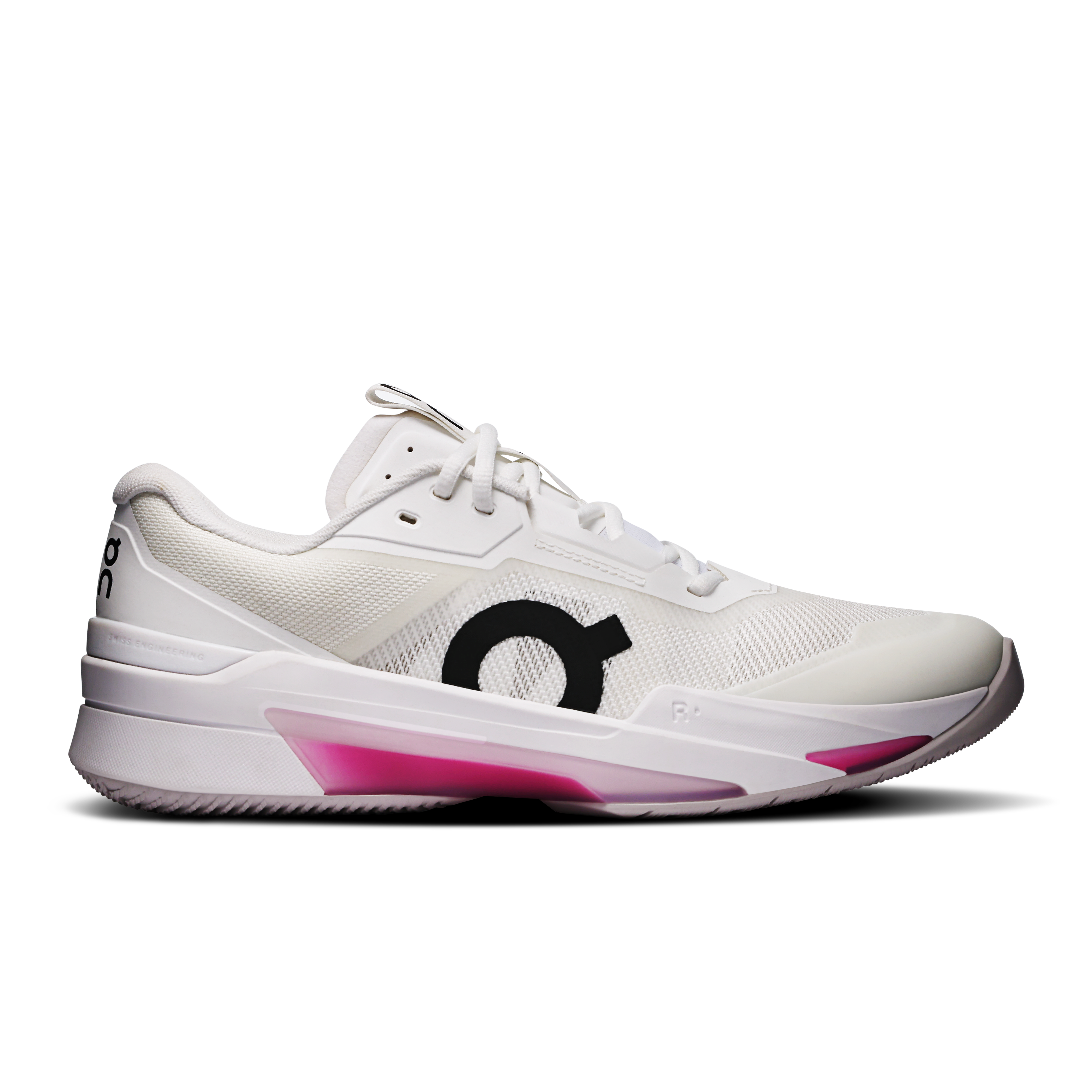 On Running Men's The Roger Pro Fire Shoes - White / Pink